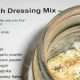Homemade Dry Ranch Salad Dressing Mix Recipe | Quick Salad Recipes for Healthy Salad Ideas to Boost Your Nutrition