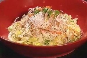 Authentic Chef Chu's Chinese Chicken Salad Recipe | Quick Salad Recipes for Healthy Salad Ideas to Boost Your Nutrition