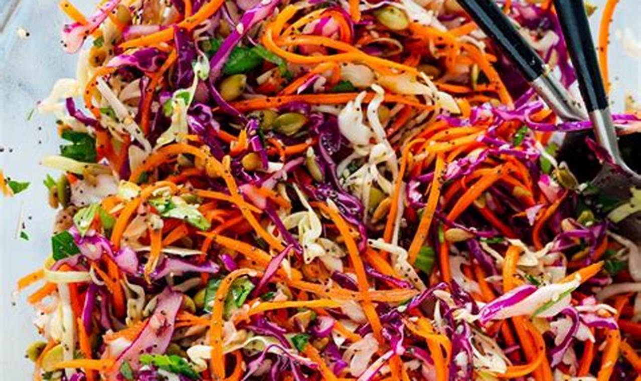 Best Ever Slaw Salad Recipe: Easy & Delicious | Quick Salad Recipes for Healthy Salad Ideas to Boost Your Nutrition