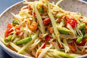 Best Thai Papaya Salad Recipes: Easy & Authentic | Quick Salad Recipes for Healthy Salad Ideas to Boost Your Nutrition