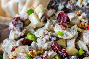 Classic Cranberry Pecan Chicken Salad Recipe | Quick Salad Recipes for Healthy Salad Ideas to Boost Your Nutrition