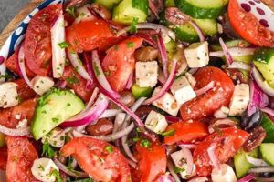 Classic Mediterranean Salad Recipe: Easy & Healthy | Quick Salad Recipes for Healthy Salad Ideas to Boost Your Nutrition