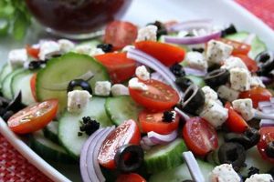 Best Greek Salad Recipe on Allrecipes: Easy & Authentic | Quick Salad Recipes for Healthy Salad Ideas to Boost Your Nutrition