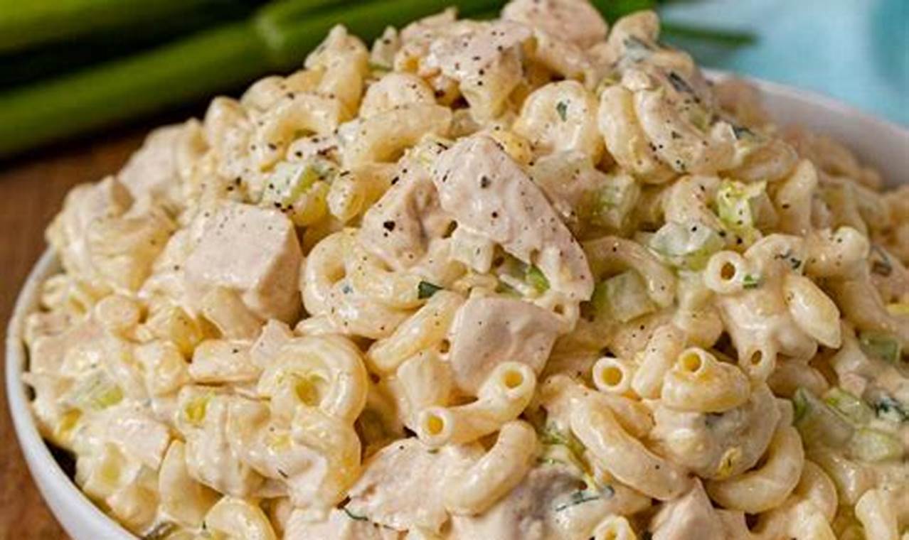 Pasta Salad Recipe With Mayo And Chicken | Quick Salad Recipes for Healthy Salad Ideas to Boost Your Nutrition