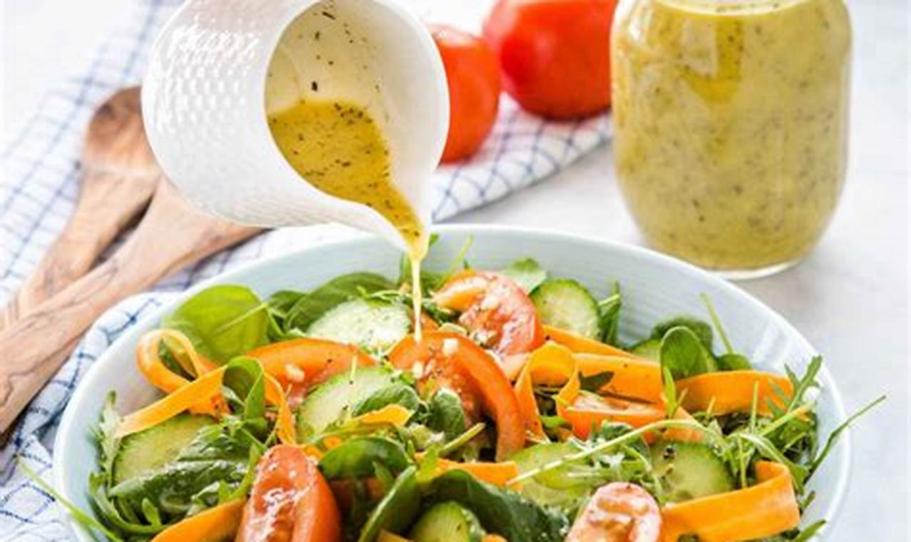 Healthy Non Fat Salad Dressing Recipes & Ideas | Quick Salad Recipes for Healthy Salad Ideas to Boost Your Nutrition