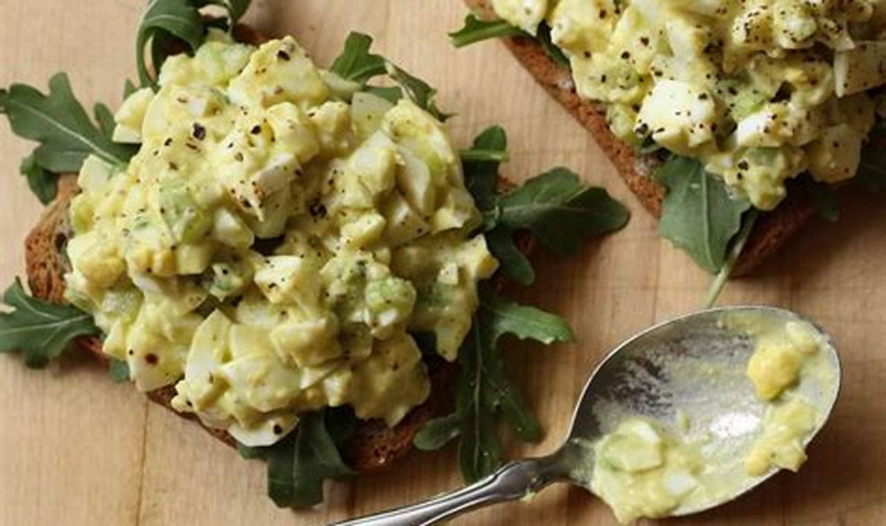 Egg Salad Without Mayo Recipe | Quick Salad Recipes for Healthy Salad Ideas to Boost Your Nutrition