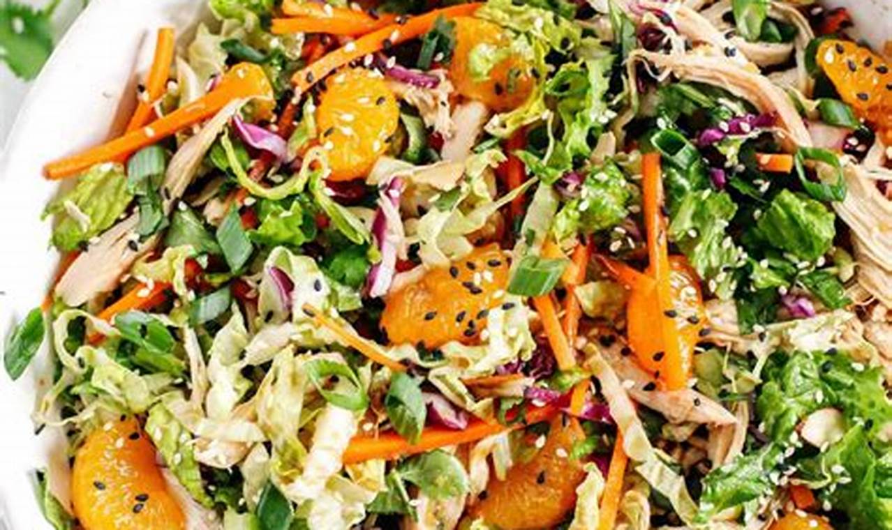 Best Asian Chicken Salad Recipes & Ideas | Quick Salad Recipes for Healthy Salad Ideas to Boost Your Nutrition