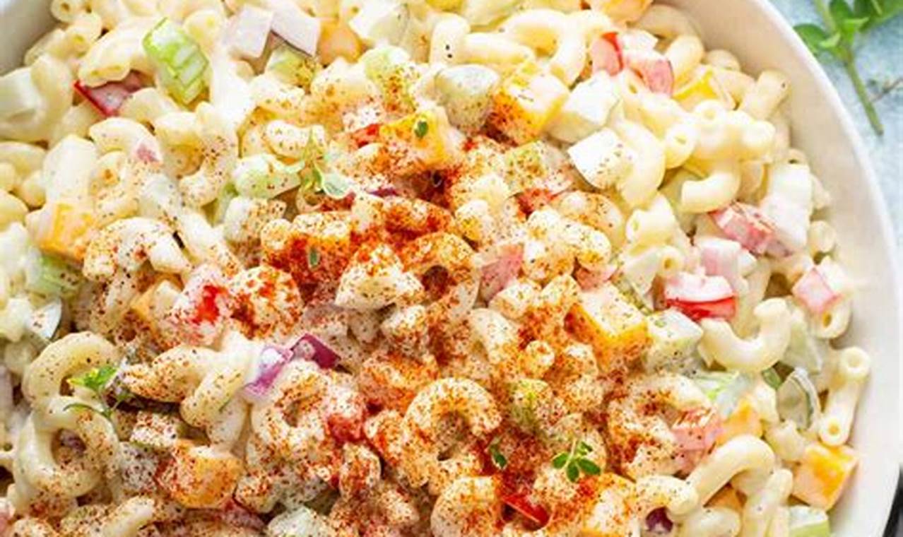 Classic Egg & Macaroni Salad Recipe: Easy & Tasty | Quick Salad Recipes for Healthy Salad Ideas to Boost Your Nutrition