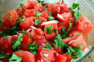 Refreshing Tomato & Watermelon Salad Recipe | Quick Salad Recipes for Healthy Salad Ideas to Boost Your Nutrition