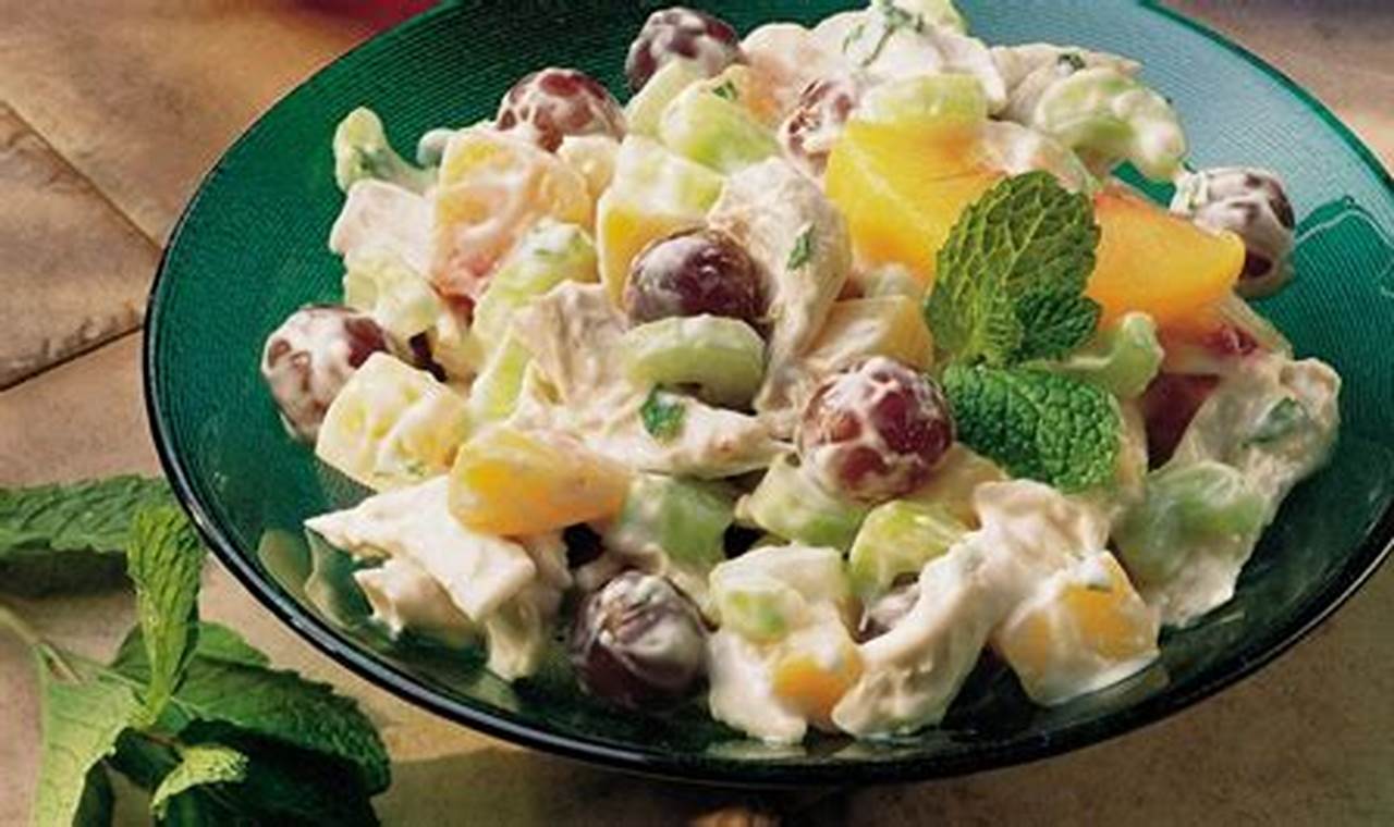 Easy Chicken Salad with Fruit Recipe & Ideas | Quick Salad Recipes for Healthy Salad Ideas to Boost Your Nutrition