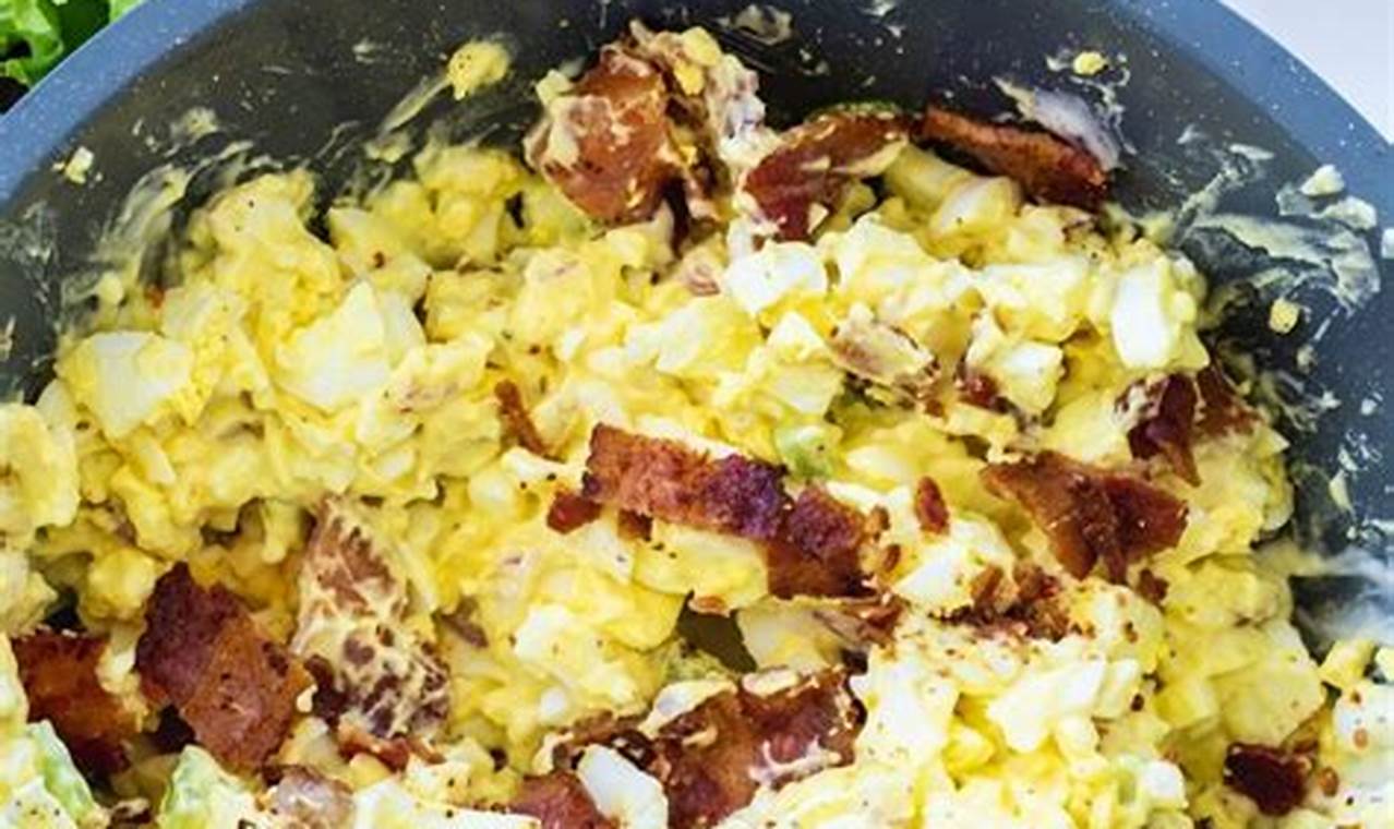 Bacon And Egg Salad Recipe | Quick Salad Recipes for Healthy Salad Ideas to Boost Your Nutrition
