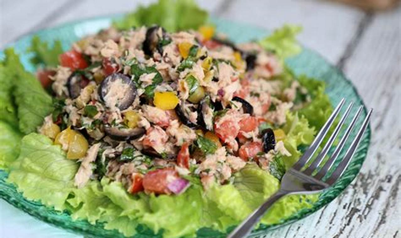 Authentic Italian Tuna Salad Recipe: A Classic | Quick Salad Recipes for Healthy Salad Ideas to Boost Your Nutrition