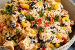 Easy Southwestern Chicken Salad Recipe &amp; Guide | Quick Salad Recipes for Healthy Salad Ideas to Boost Your Nutrition