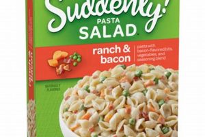 Easy Bacon Ranch Suddenly Salad Recipes | Quick Salad Recipes for Healthy Salad Ideas to Boost Your Nutrition