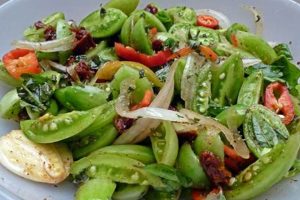 Zesty Green Tomato Salad Recipes & Ideas Quick Salad Recipes for Healthy Salad Ideas to Boost Your Nutrition Zesty Green Tomato Salad Recipes & Ideas | Quick Salad Recipes for Healthy Salad Ideas to Boost Your Nutrition