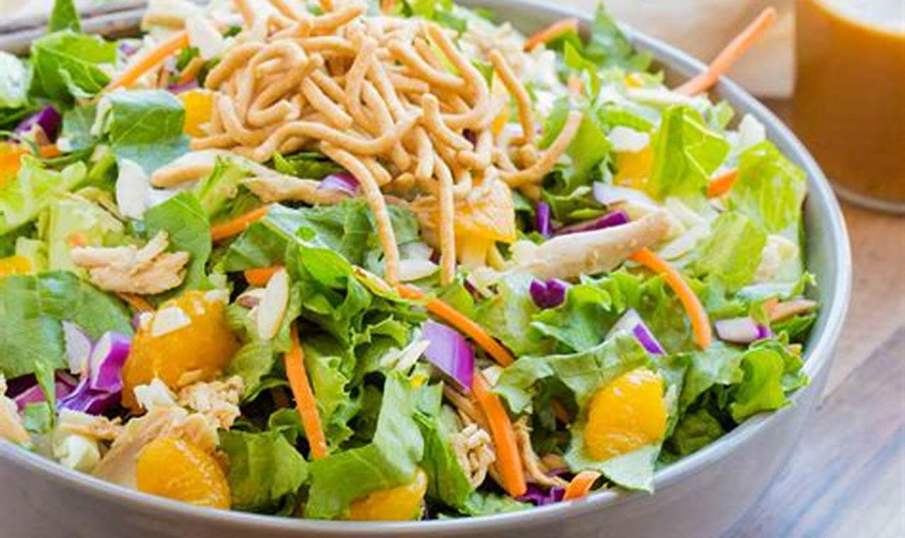 Classic Chinese Chicken Salad: An American Favorite Quick Salad Recipes for Healthy Salad Ideas to Boost Your Nutrition Classic Chinese Chicken Salad: An American Favorite | Quick Salad Recipes for Healthy Salad Ideas to Boost Your Nutrition