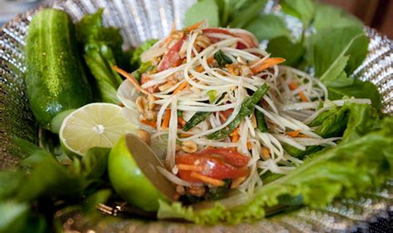 Green Papaya Salad Recipe Quick Salad Recipes for Healthy Salad Ideas to Boost Your Nutrition Green Papaya Salad Recipe | Quick Salad Recipes for Healthy Salad Ideas to Boost Your Nutrition