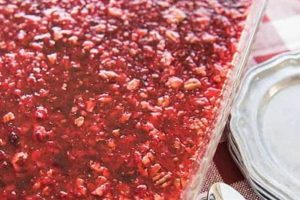 Festive Fresh Cranberry Jello Salad Recipe: A Holiday Delight | Quick Salad Recipes for Healthy Salad Ideas to Boost Your Nutrition