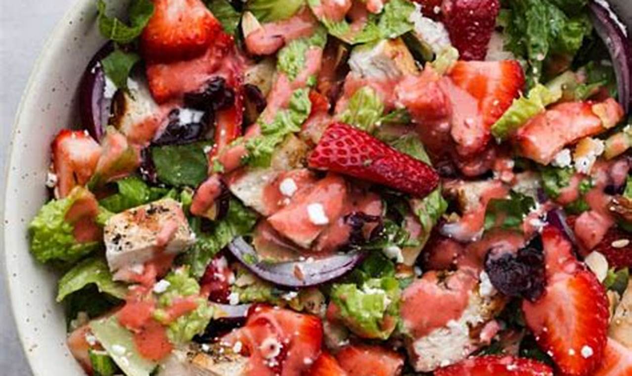 Best Strawberry Chicken Salad Recipe: Easy & Healthy Quick Salad Recipes for Healthy Salad Ideas to Boost Your Nutrition Best Strawberry Chicken Salad Recipe: Easy & Healthy | Quick Salad Recipes for Healthy Salad Ideas to Boost Your Nutrition