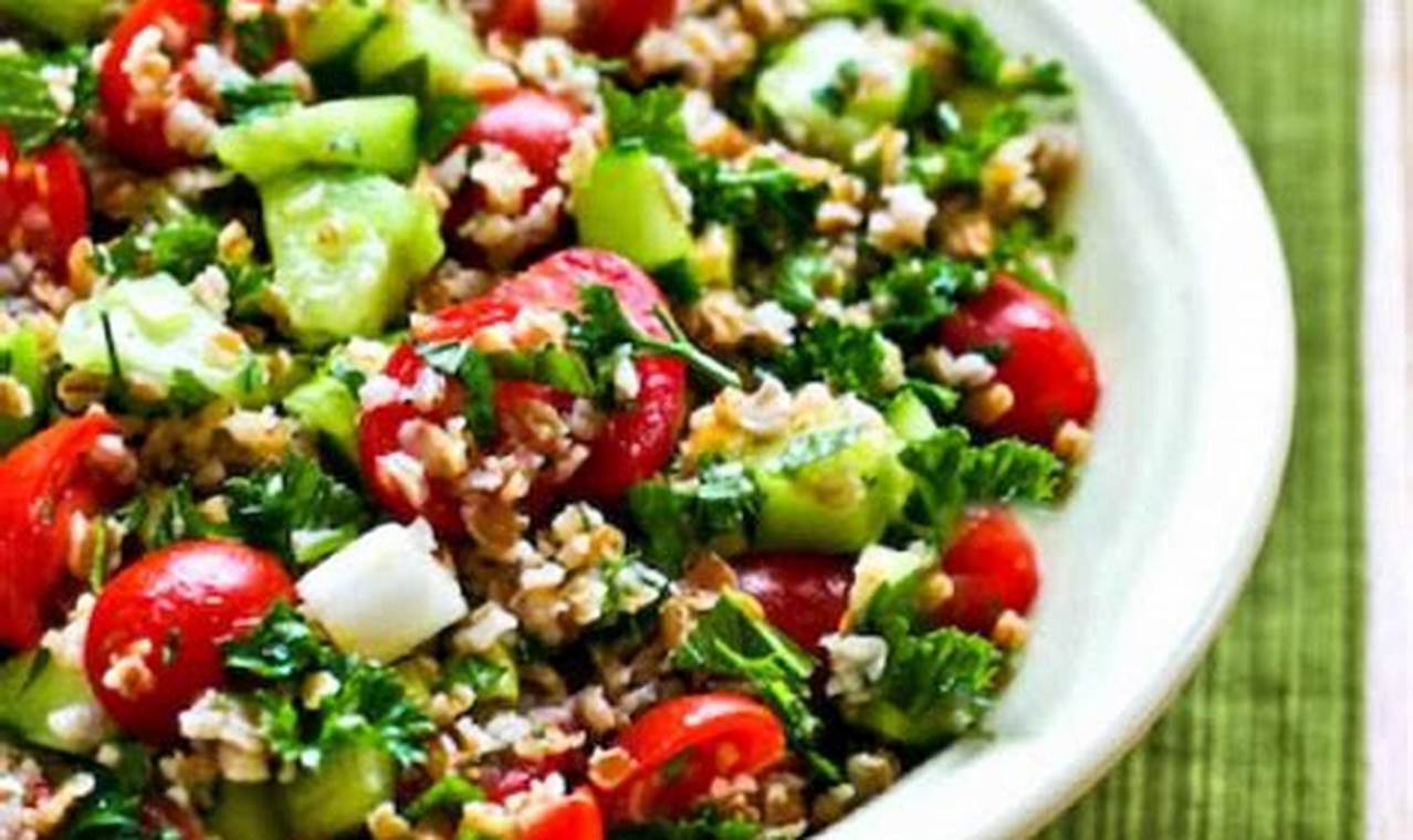 Best Bulgur Wheat Salad Recipe: Easy & Healthy | Quick Salad Recipes for Healthy Salad Ideas to Boost Your Nutrition