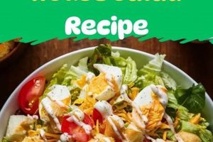 Copycat Texas Roadhouse Salad Recipe | Quick Salad Recipes for Healthy Salad Ideas to Boost Your Nutrition