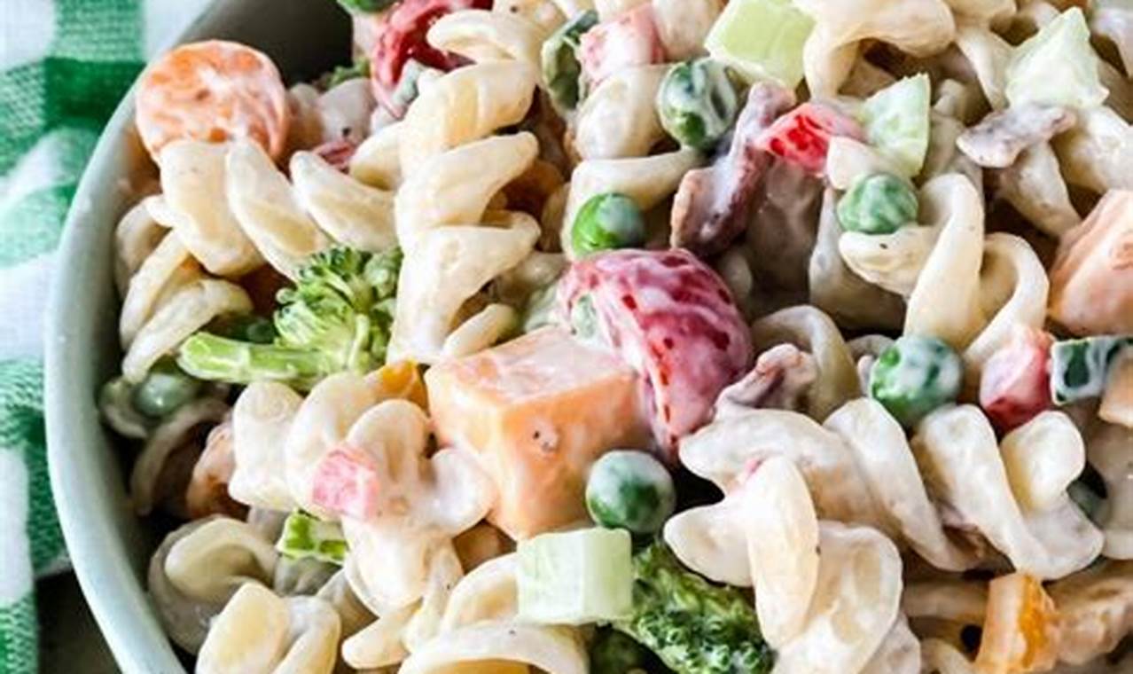 Ranch Noodle Salad Recipe Quick Salad Recipes for Healthy Salad Ideas to Boost Your Nutrition Ranch Noodle Salad Recipe | Quick Salad Recipes for Healthy Salad Ideas to Boost Your Nutrition