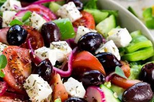 Authentic Greek Salad with Feta Recipe Quick Salad Recipes for Healthy Salad Ideas to Boost Your Nutrition Authentic Greek Salad with Feta Recipe | Quick Salad Recipes for Healthy Salad Ideas to Boost Your Nutrition
