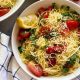 Easy Albertsons Lemon Capellini Salad Recipe | Quick Salad Recipes for Healthy Salad Ideas to Boost Your Nutrition