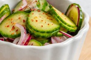 Easy Pickled Cucumber Salad Recipe: A Tangy Treat | Quick Salad Recipes for Healthy Salad Ideas to Boost Your Nutrition