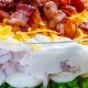 Classic 7 Layer Salad Recipe with Ranch Dressing | Quick Salad Recipes for Healthy Salad Ideas to Boost Your Nutrition