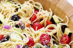 Easy California Spaghetti Salad Recipe (Classic) | Quick Salad Recipes for Healthy Salad Ideas to Boost Your Nutrition