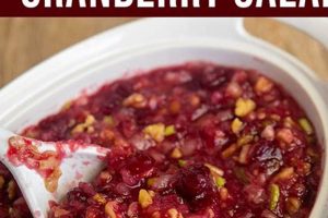 Festive & Easy Cranberry Salad Recipe (5-Min) | Quick Salad Recipes for Healthy Salad Ideas to Boost Your Nutrition