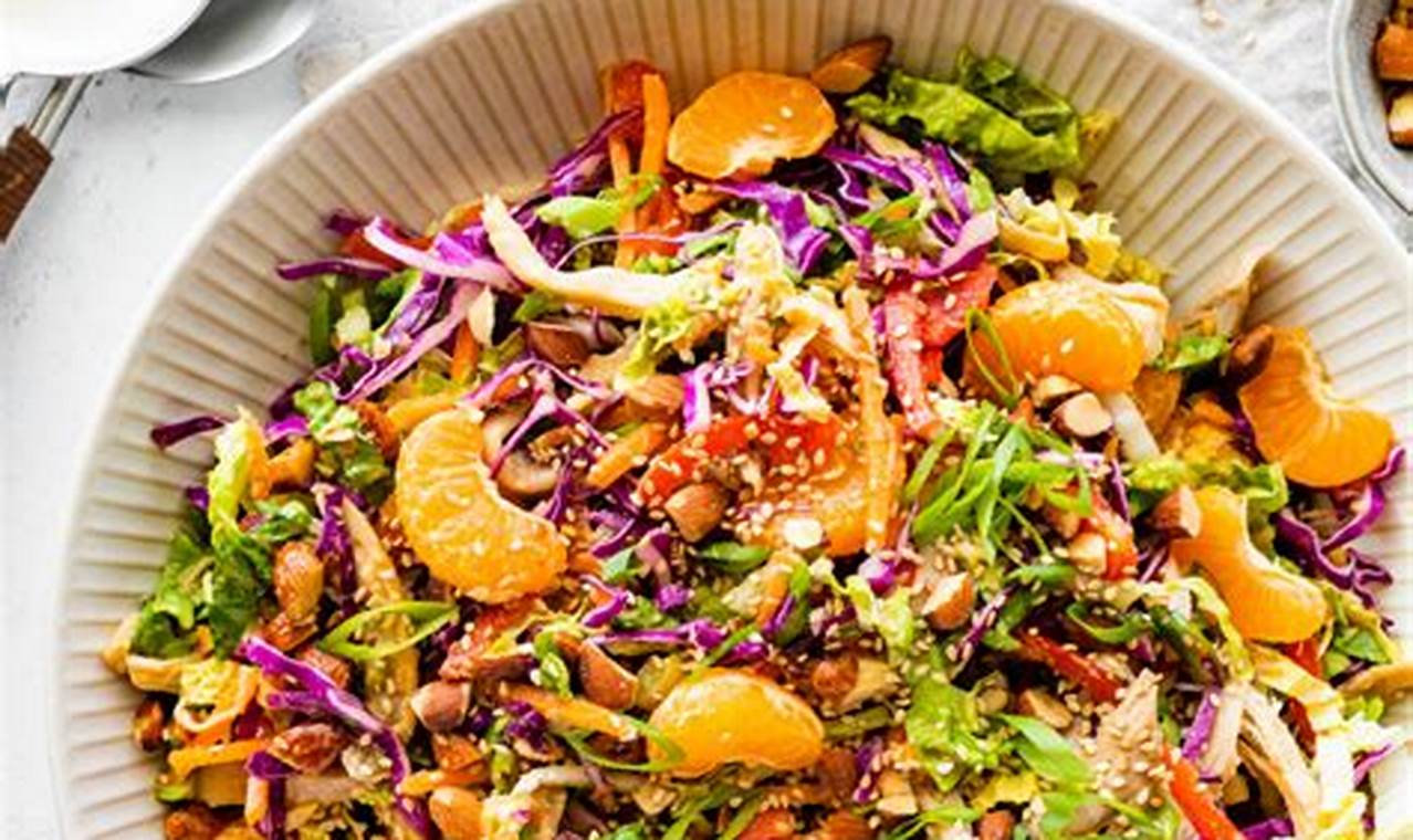 Easy Chicken Orange Salad Recipe: A Zesty Delight | Quick Salad Recipes for Healthy Salad Ideas to Boost Your Nutrition