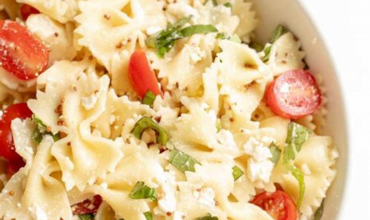 Easy Bow Tie Salad Recipe: A Classic Dish | Quick Salad Recipes for Healthy Salad Ideas to Boost Your Nutrition