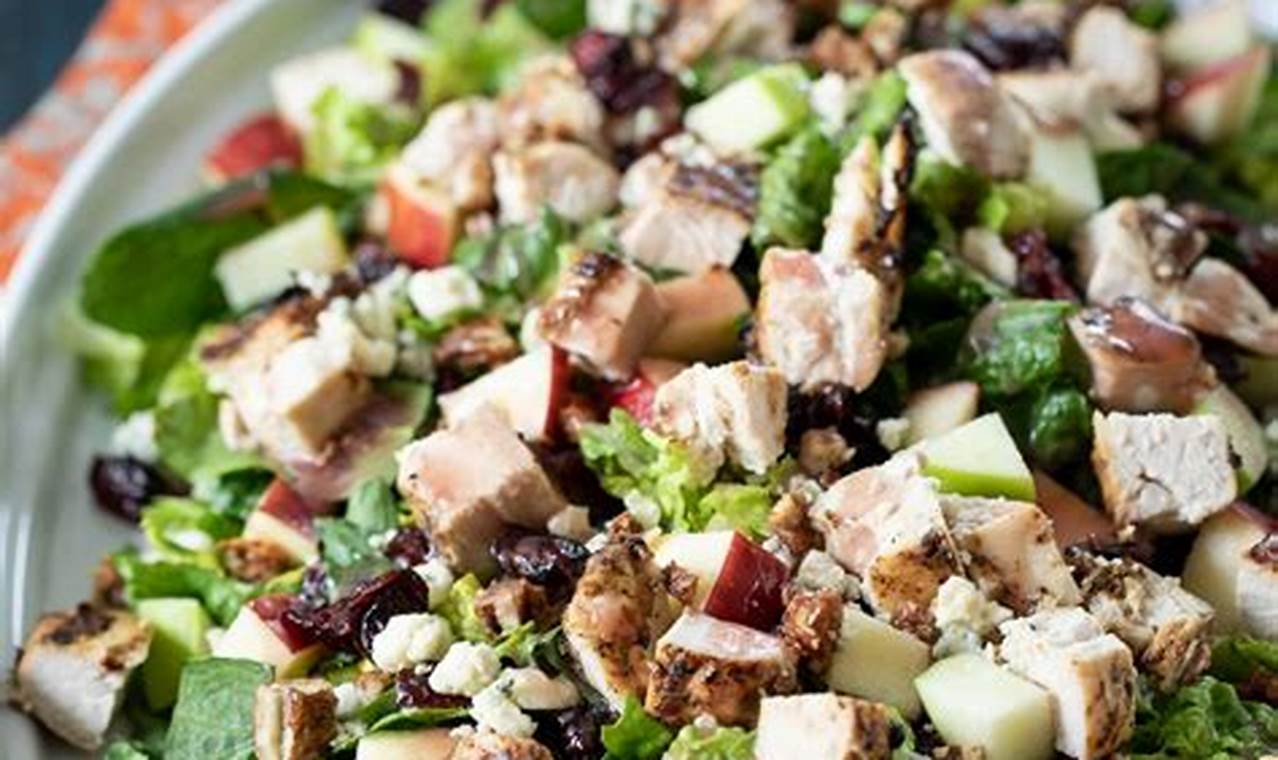 Classic Chicken Salad w/ Apples & Pecans | Quick Salad Recipes for Healthy Salad Ideas to Boost Your Nutrition