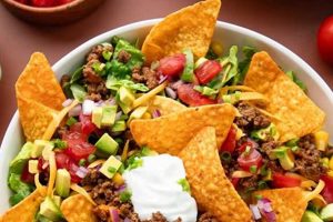 Best Taco Salad Dorito Recipe: Easy &amp; Crunchy | Quick Salad Recipes for Healthy Salad Ideas to Boost Your Nutrition