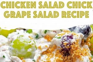 Classic Chicken Salad Chick Grape Salad Recipe | Quick Salad Recipes for Healthy Salad Ideas to Boost Your Nutrition