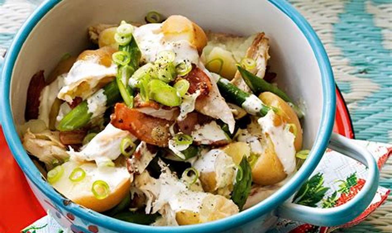 Classic Chicken Potato Salad Recipe | Quick Salad Recipes for Healthy Salad Ideas to Boost Your Nutrition