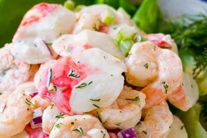 Classic Crabmeat Seafood Salad Recipe | Quick Salad Recipes for Healthy Salad Ideas to Boost Your Nutrition
