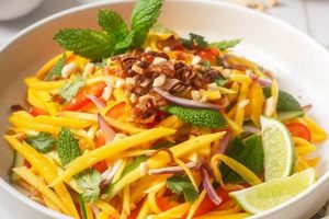 Authentic Thai Mango Salad Recipe (Easy) | Quick Salad Recipes for Healthy Salad Ideas to Boost Your Nutrition
