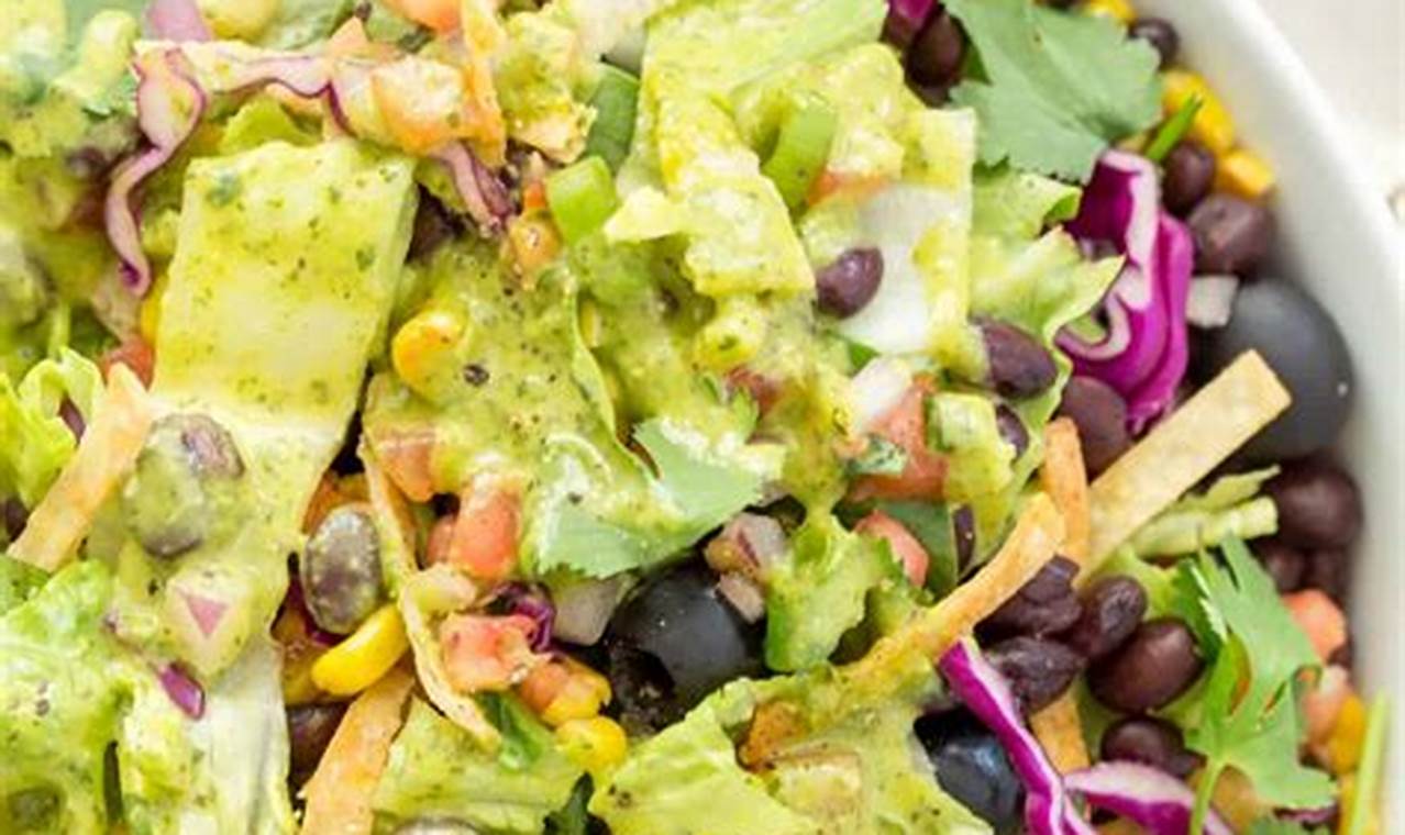 Quick & Easy Mexican Salad Recipe: A Simple Guide | Quick Salad Recipes for Healthy Salad Ideas to Boost Your Nutrition