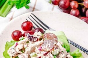 Classic Chicken Pecan Grape Salad Recipe | Quick Salad Recipes for Healthy Salad Ideas to Boost Your Nutrition