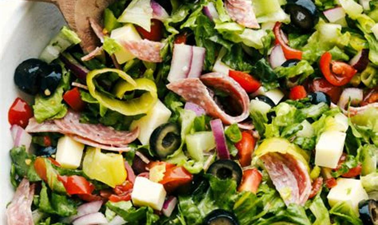 Classic Italian Chopped Salad Recipe Quick Salad Recipes for Healthy Salad Ideas to Boost Your Nutrition Classic Italian Chopped Salad Recipe | Quick Salad Recipes for Healthy Salad Ideas to Boost Your Nutrition