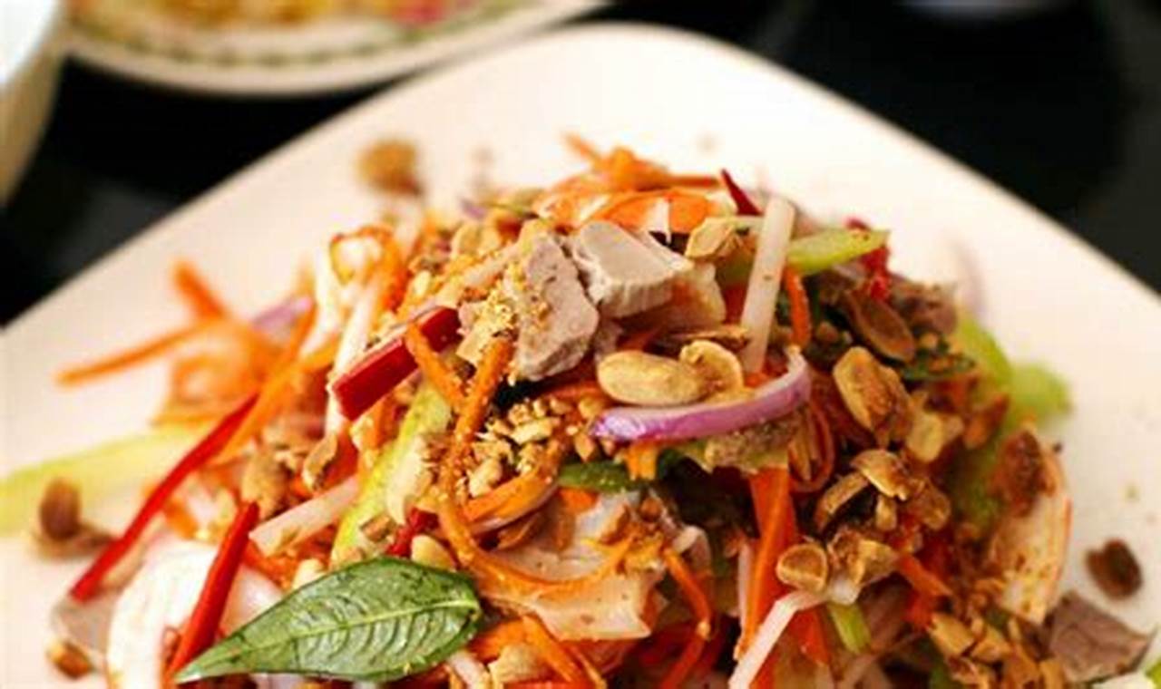Authentic Goi Salad Recipe: A Vietnamese Classic | Quick Salad Recipes for Healthy Salad Ideas to Boost Your Nutrition