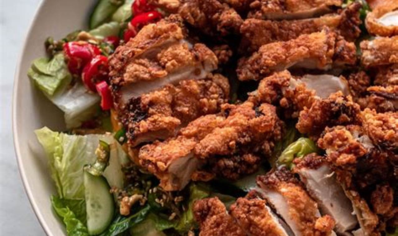 Best Fried Chicken Salad Recipes & Ideas | Quick Salad Recipes for Healthy Salad Ideas to Boost Your Nutrition
