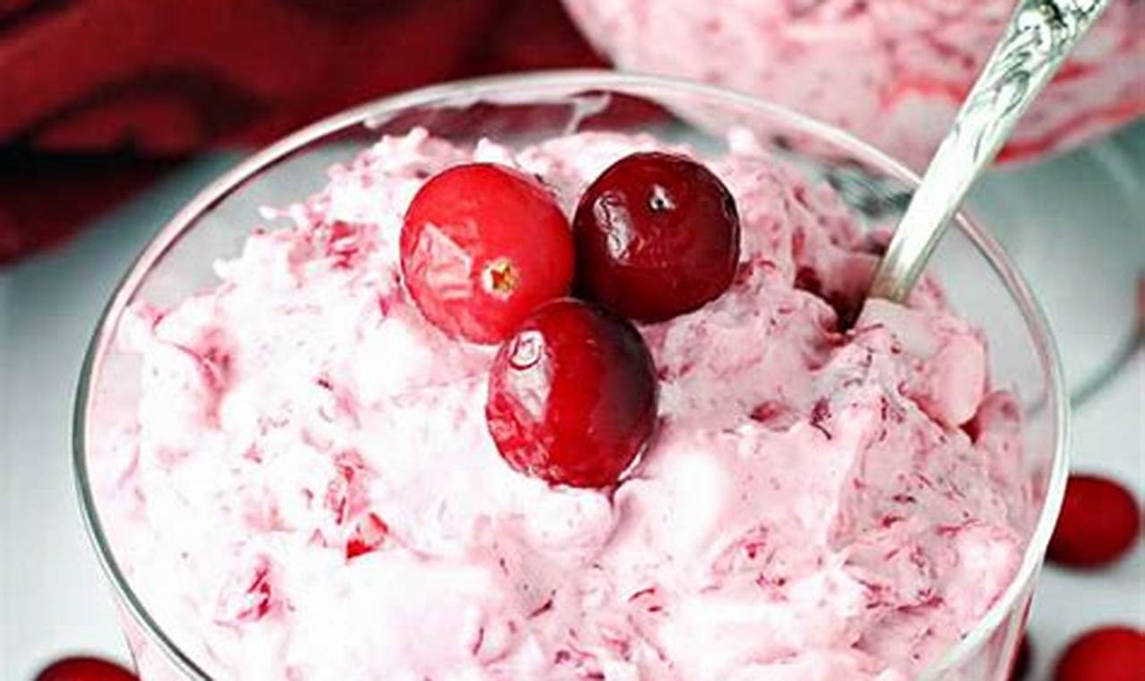 Easy Frozen Cranberry Salad Recipe (Festive &amp; Fresh) | Quick Salad Recipes for Healthy Salad Ideas to Boost Your Nutrition