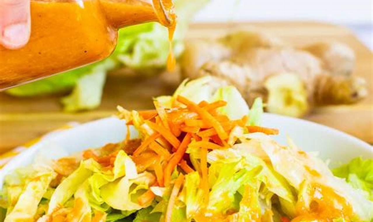 Best Zesty Ginger Salad Recipe Ever! | Quick Salad Recipes for Healthy Salad Ideas to Boost Your Nutrition