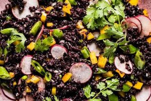 Black Rice Salad Recipe | Quick Salad Recipes for Healthy Salad Ideas to Boost Your Nutrition