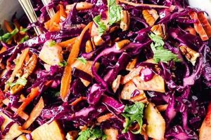 Best Red Cabbage Salad Recipe: Easy & Healthy | Quick Salad Recipes for Healthy Salad Ideas to Boost Your Nutrition
