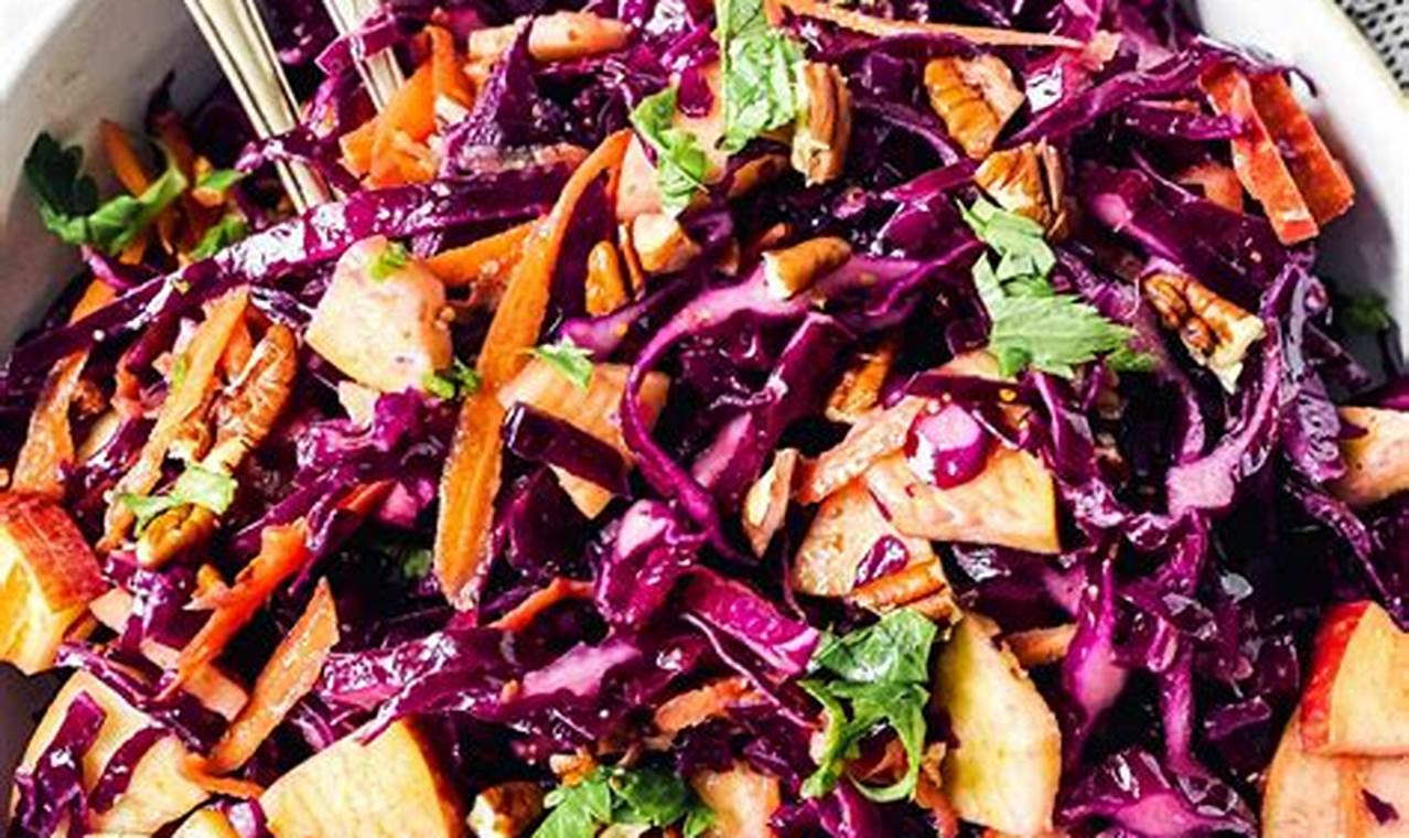Best Red Cabbage Salad Recipe: Easy & Healthy | Quick Salad Recipes for Healthy Salad Ideas to Boost Your Nutrition